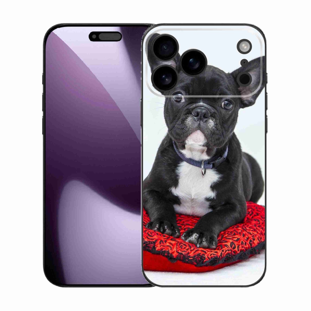 Gél védőburkolat mmCase iPhone 17 Pro Max készülékhez - bulldog