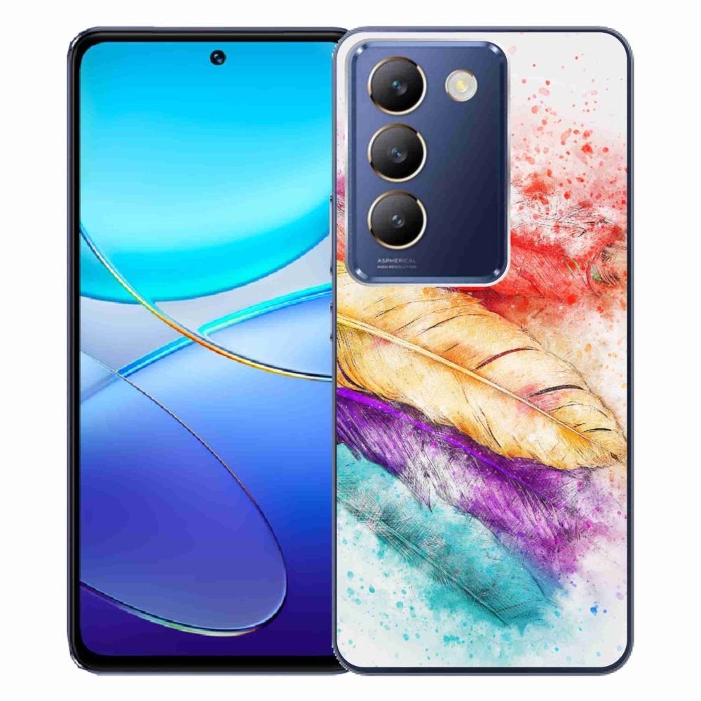 Gél borítás mmCase a Vivo V40 SE 4G/5G készülékhez - színes toll