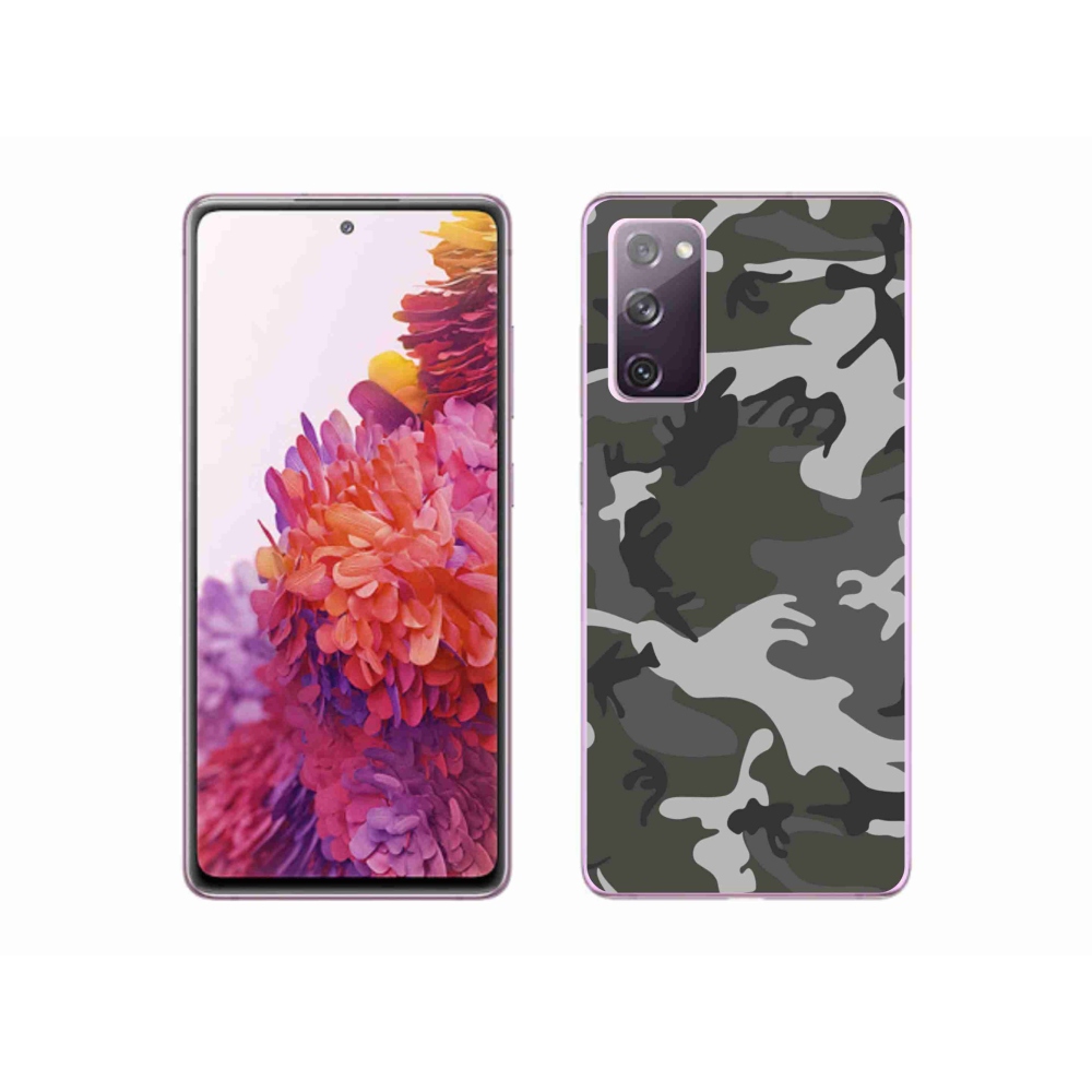 Zselés borítás mmCase Samsung Galaxy S20 FE készülékhez - terepszínű mintázat