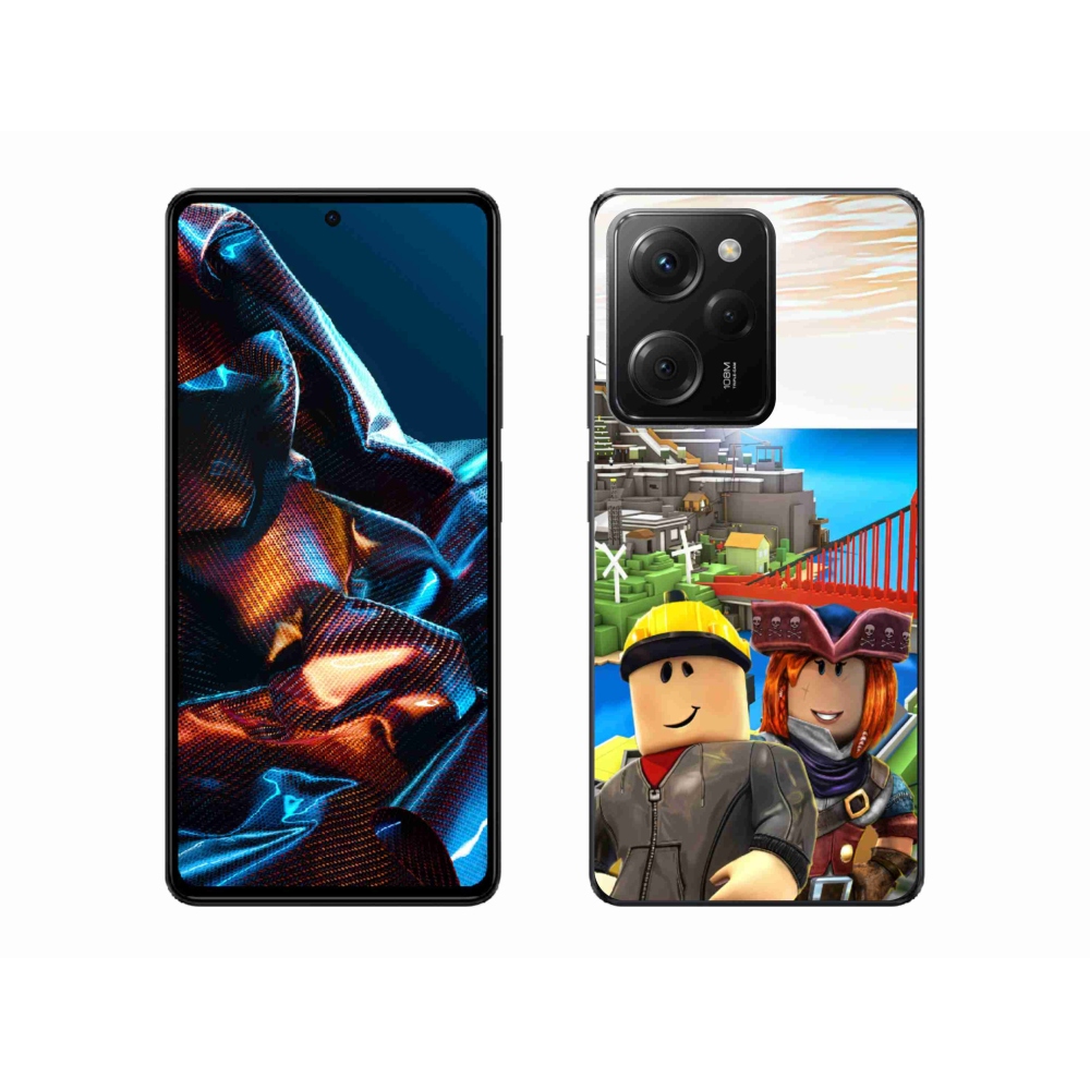 Gél borítás mmCase a Xiaomi Poco X5 Pro 5G-hez - roblox 1