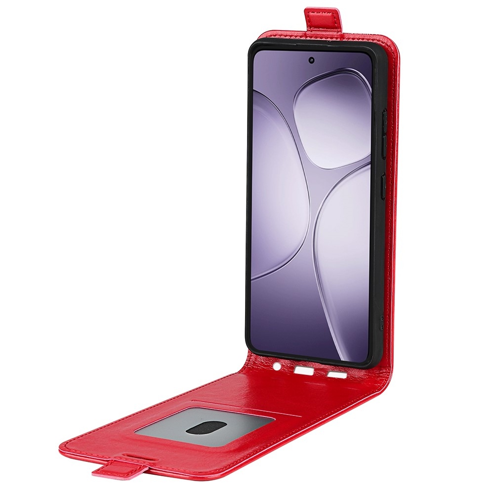 Függőleges könyvtáska Xiaomi 14T Pro-hoz - piros