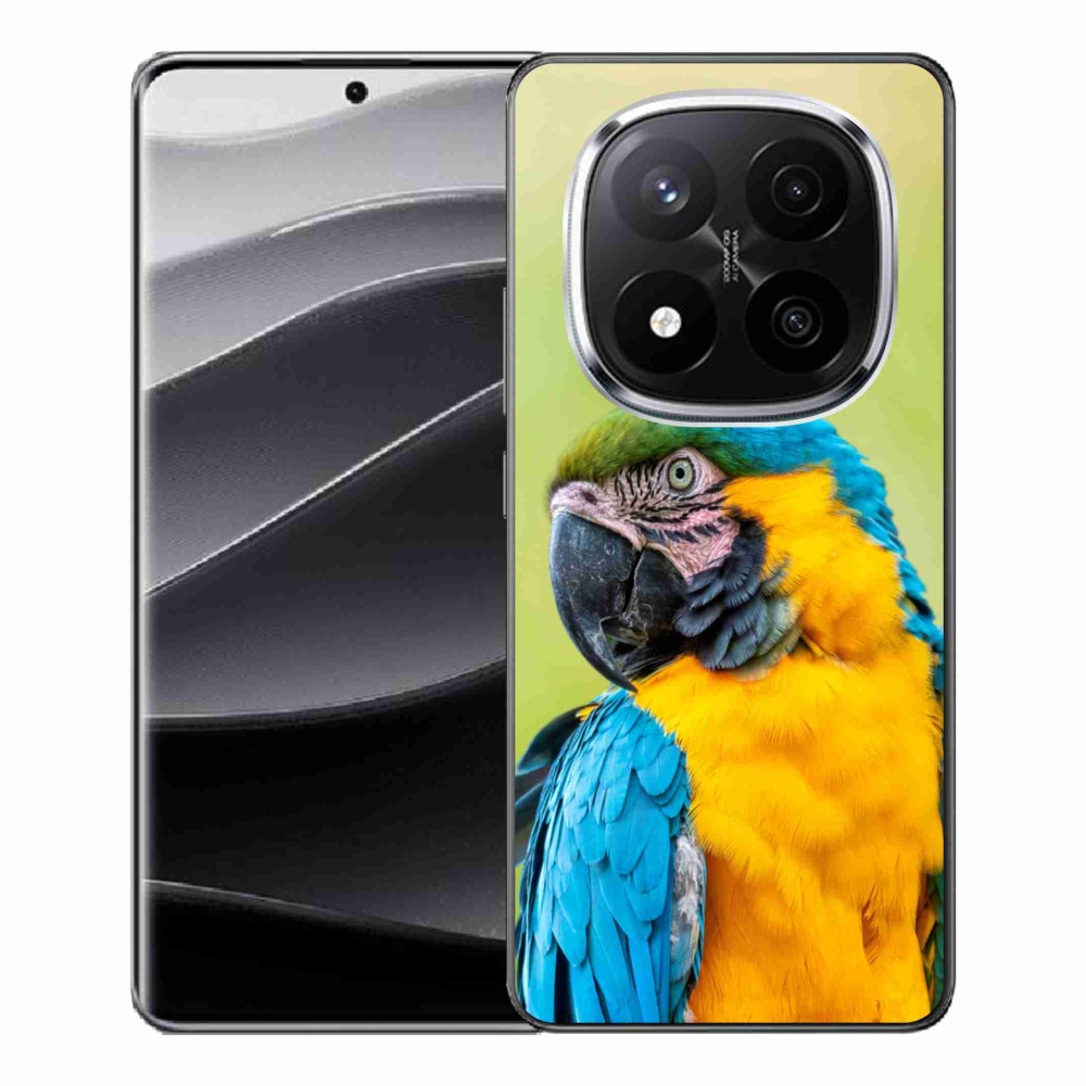 Gél borítás mmCase a Xiaomi Redmi Note 14 Pro+ 5G számára - papagáj ara 2