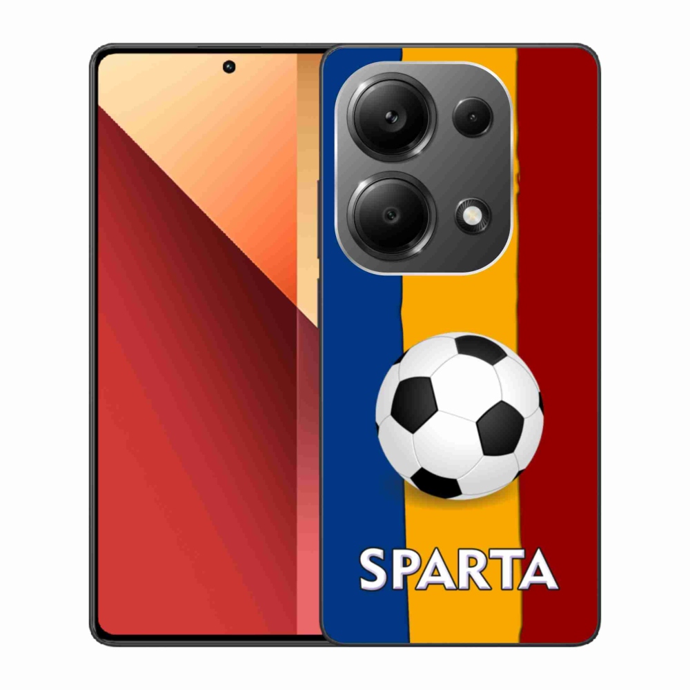 Gél borító mmCase a Xiaomi Redmi Note 13 Pro 4G/Poco M6 Pro - futball 1