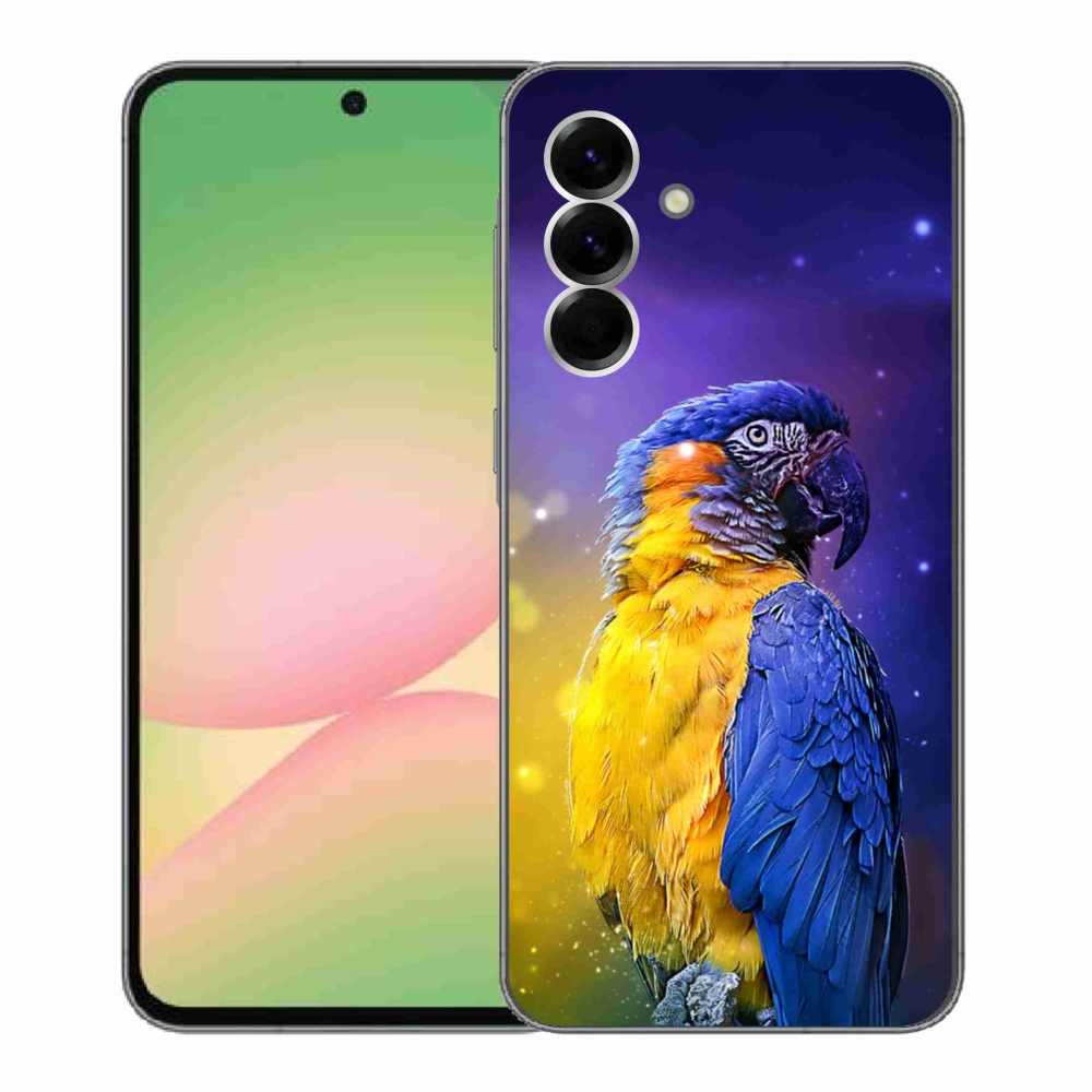 Zselés borítás mmCase Samsung Galaxy A56 5G - papagáj ara 1