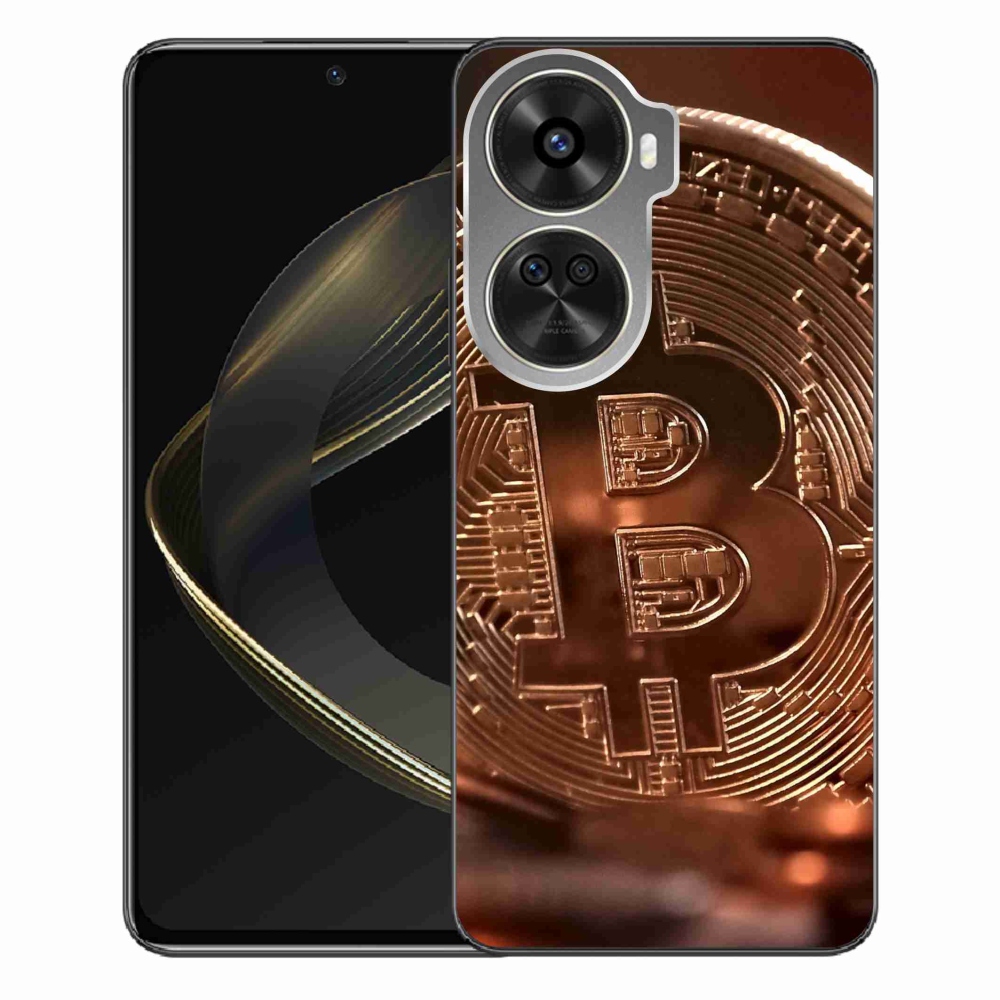 Gél borítás mmCase a Huawei Nova 12 SE számára - bitcoin