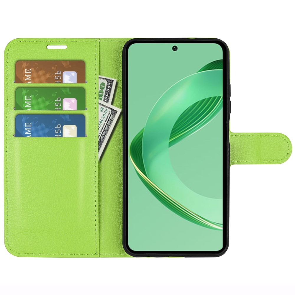 Litchi könyv tok Huawei Nova 12 SE-hez - zöld