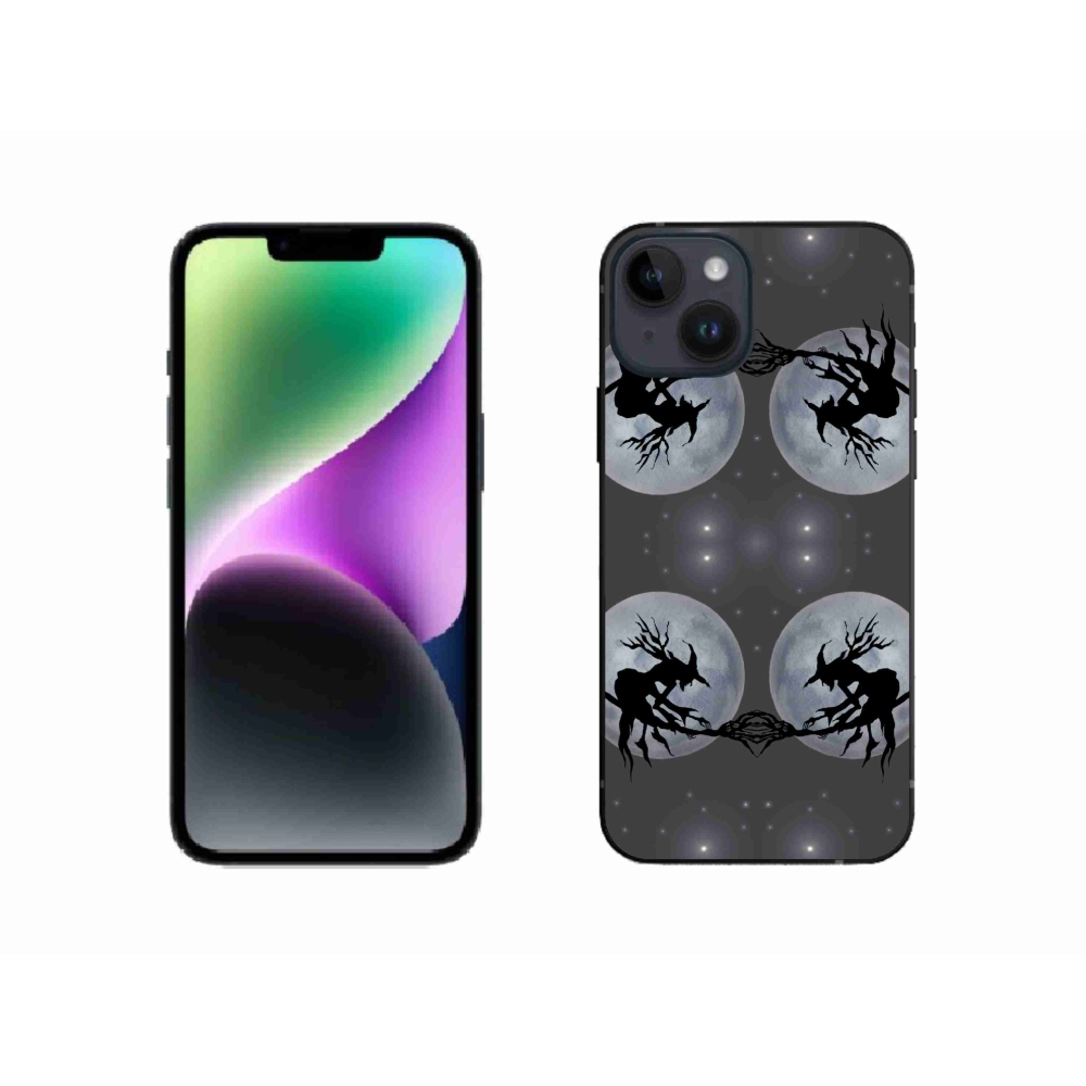 Zselés borítás mmCase iPhone 14 készülékhez - absztrakt motívum 3