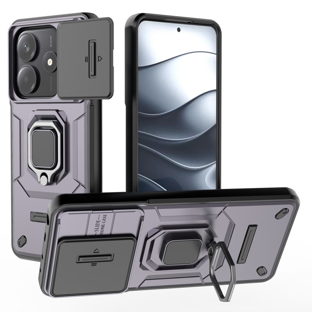 Lencseálló borítás a Xiaomi Redmi Note 14 5G készülékhez - lila