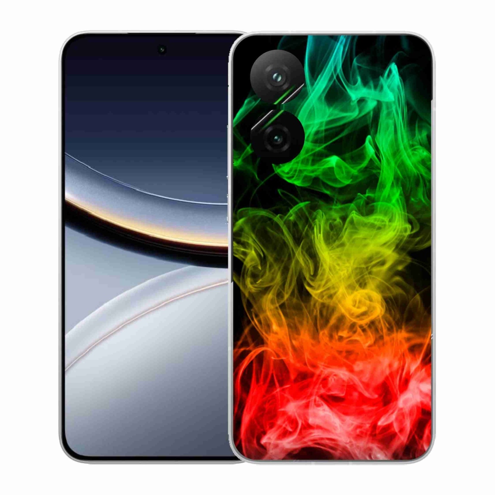 Gél borítás mmCase a Xiaomi Poco F7 5G számára - absztrakt minta 7