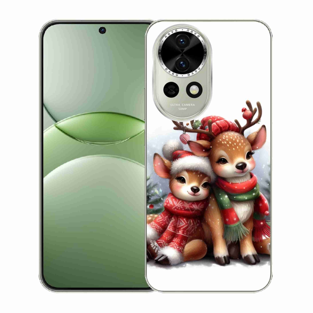 Gél borítás mmCase a Huawei Nova 13 5G készülékhez - karácsonyi rénszarvas