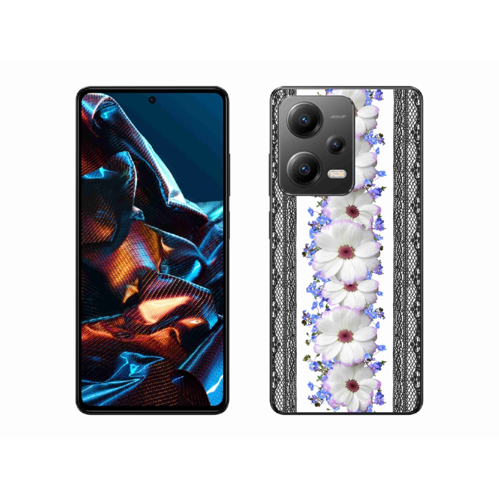 Gél borító mmCase a Xiaomi Redmi Note 12 Pro 5G-hez - virágok 8