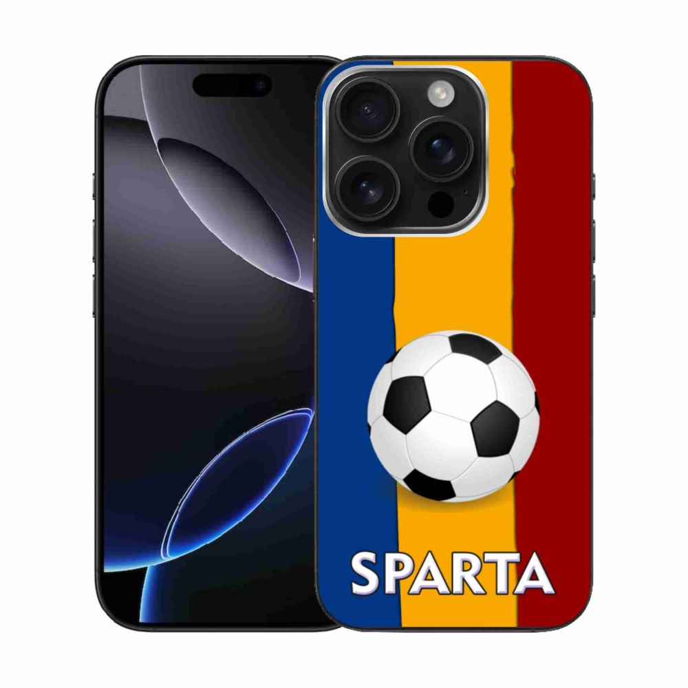Zselés borítás mmCase iPhone 16 Pro készülékhez - futball 1