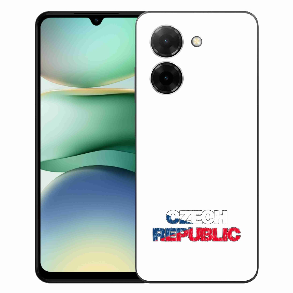 Gél borító mmCase for Xiaomi Redmi A5 (173.45x79.35x8.45mm) - Csehország fehér háttérrel