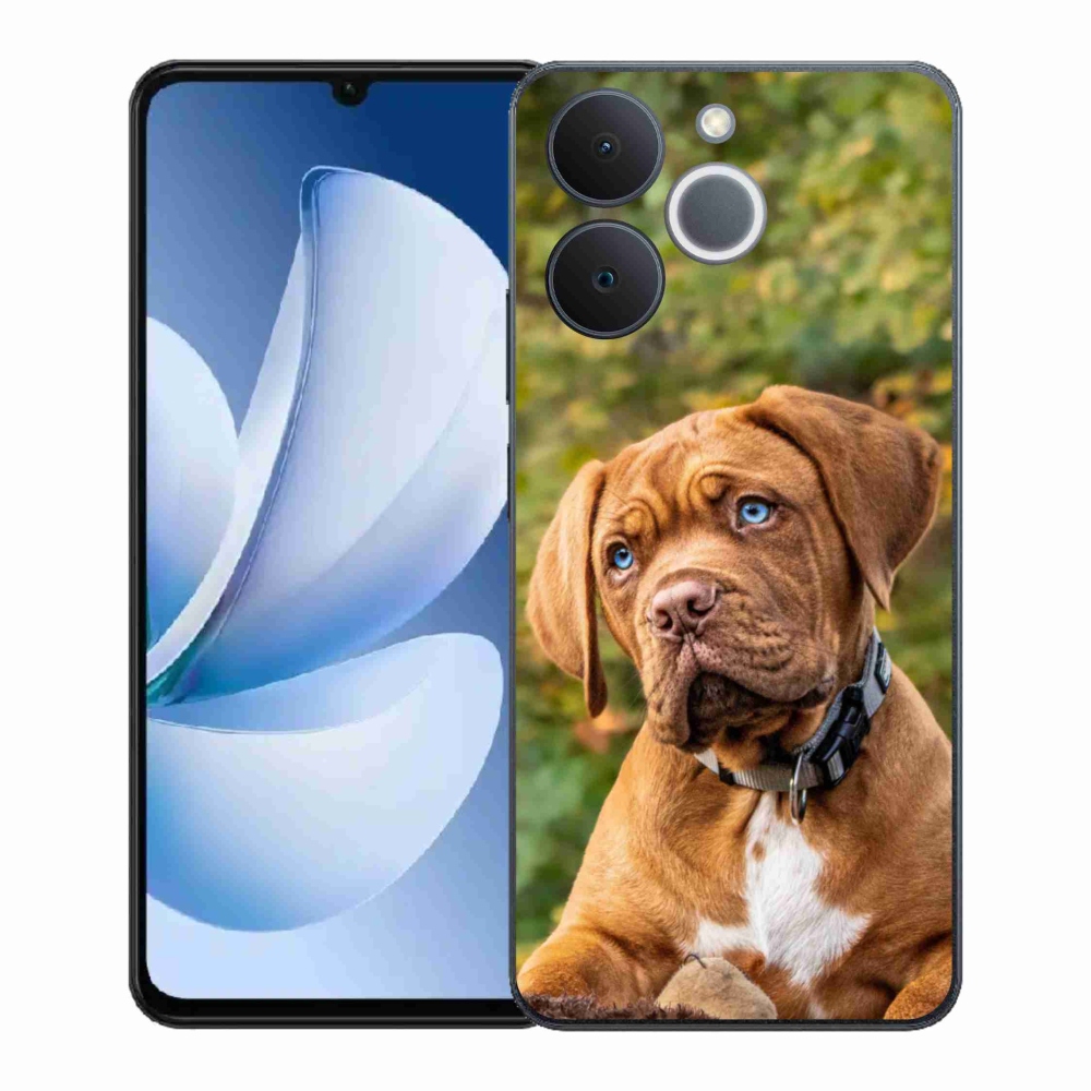 Zselés borítás mmCase a Realme Note 70T-hez - kölyökkutyakék