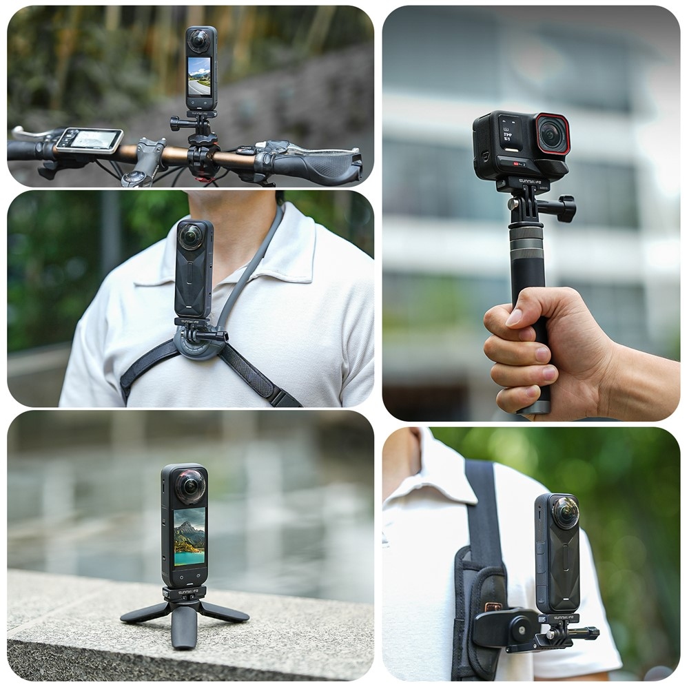Sunnylife mágneses adapter Insta360 X5, X4 Air és Ace Pro 2 készülékekhez