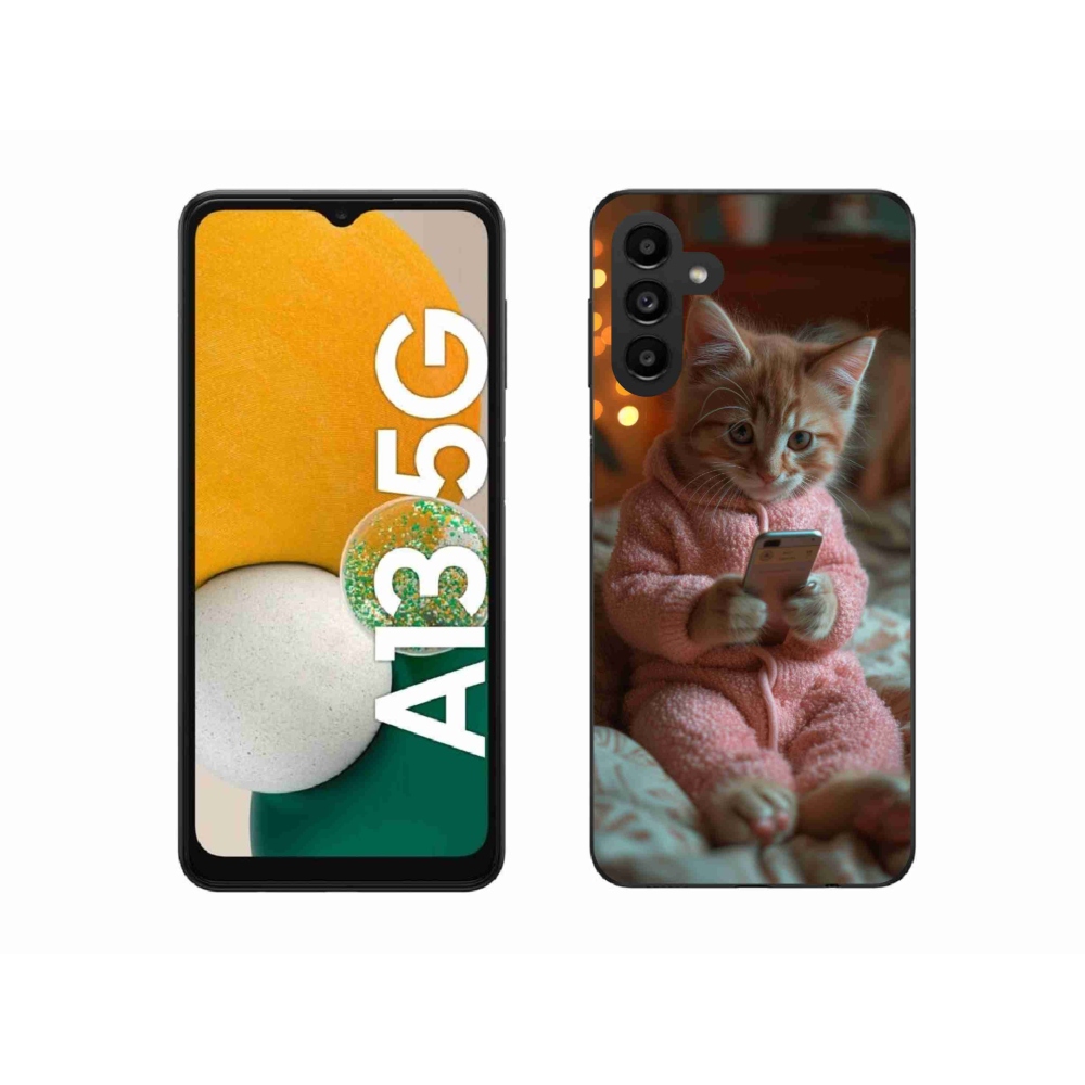Gél védőhuzat mmCase Samsung Galaxy A13 5G - baba mobillal