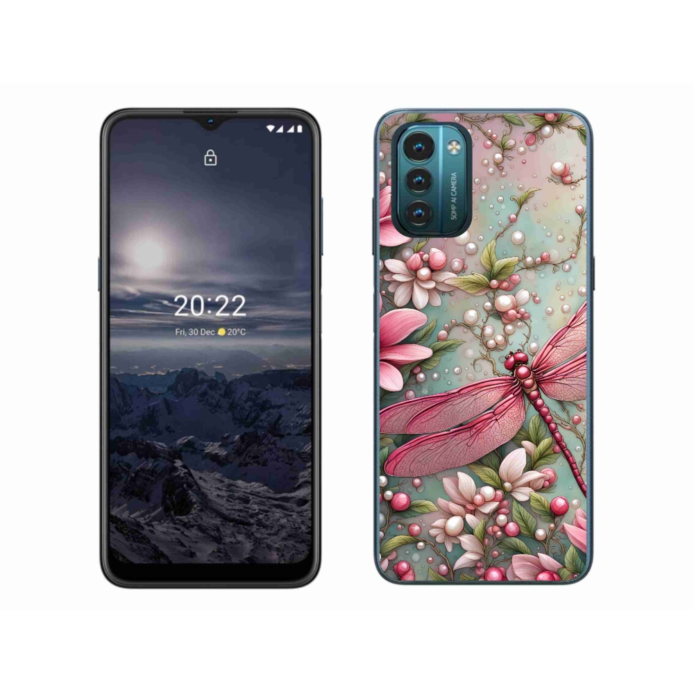 Zselés borítás mmCase a Nokia G11/G21 készülékhez - szitakötő