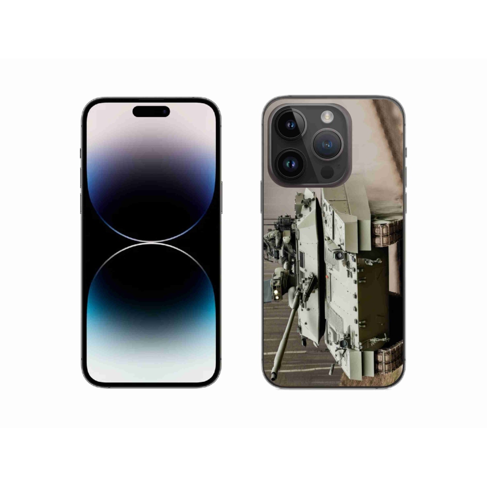Zselés borítás mmCase iPhone 14 Pro készülékhez - tank 2