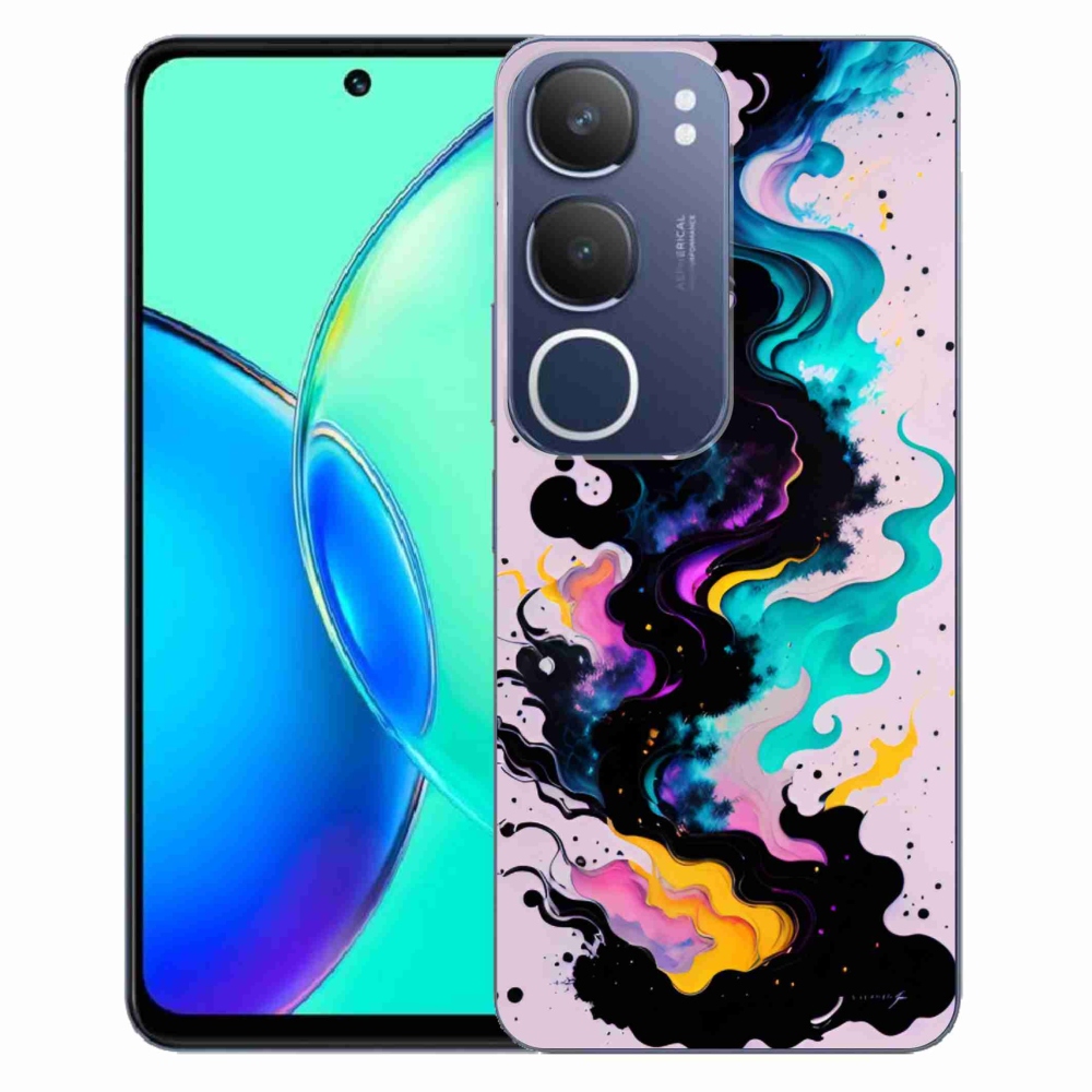 Gél borítás mmCase a Vivo Y19s készülékhez - absztrakt motívum 4