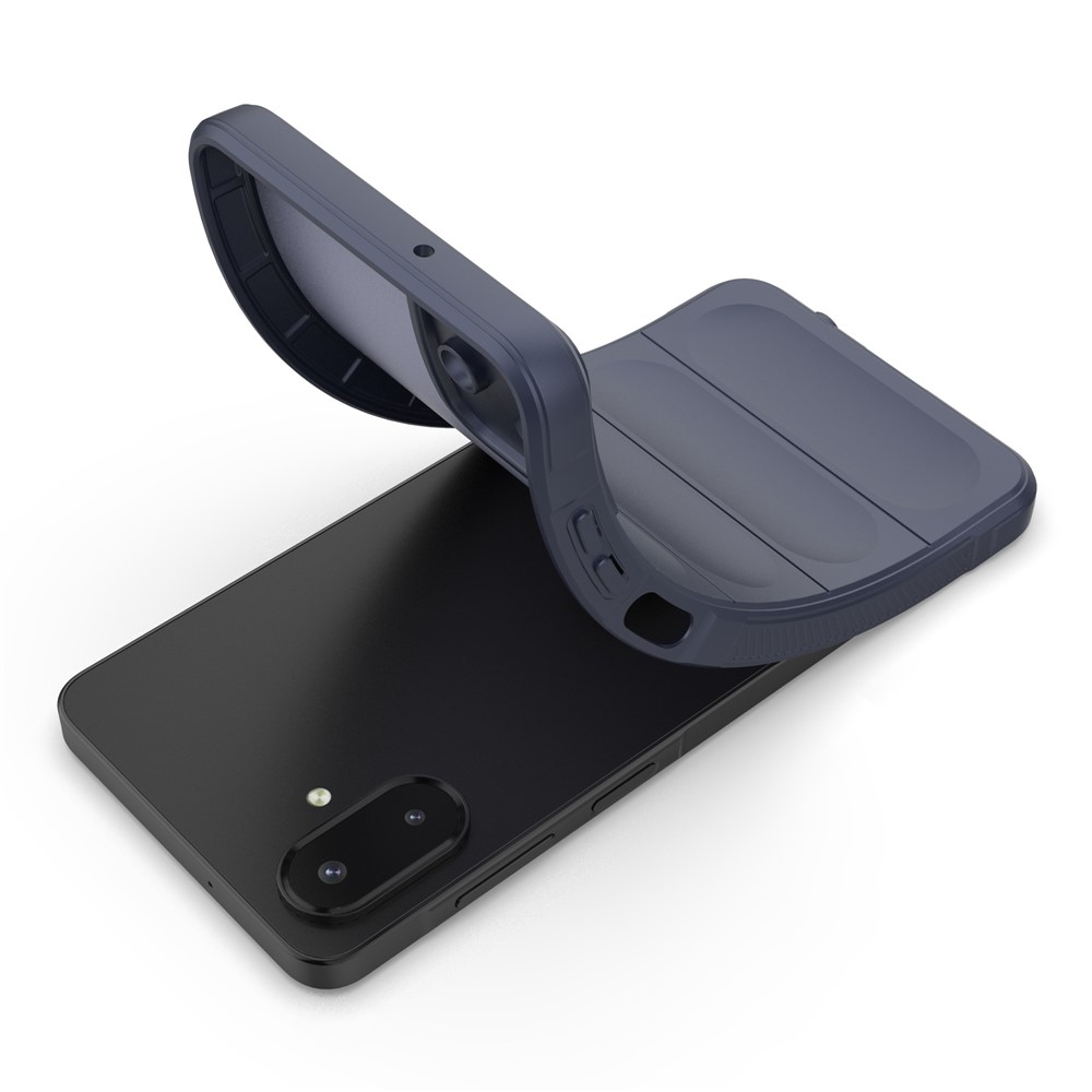 Rugg tartós zselés tok Samsung Galaxy A07 4G - sötétkék