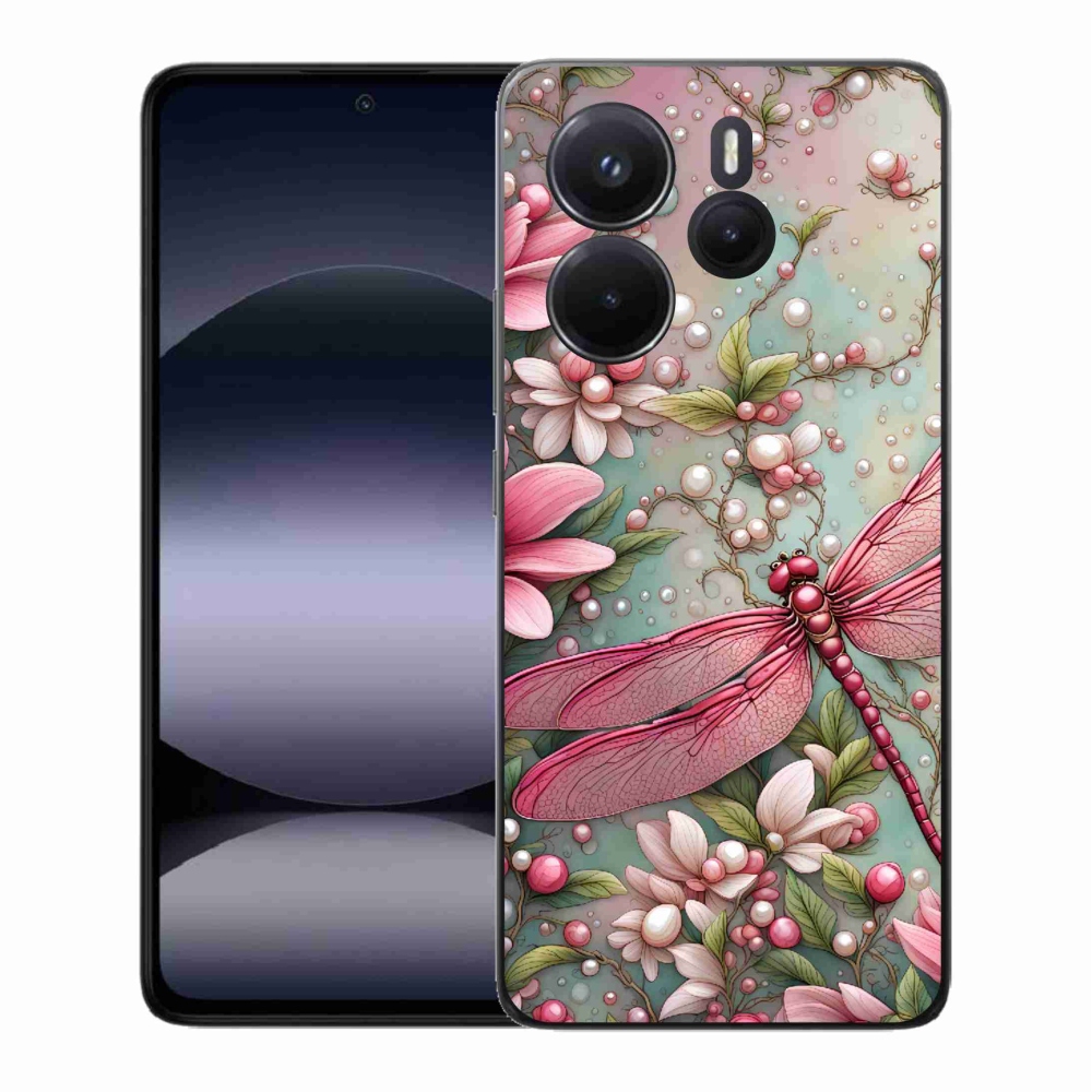 Gél borítás mmCase a Xiaomi Redmi Note 14-hez - szitakötő