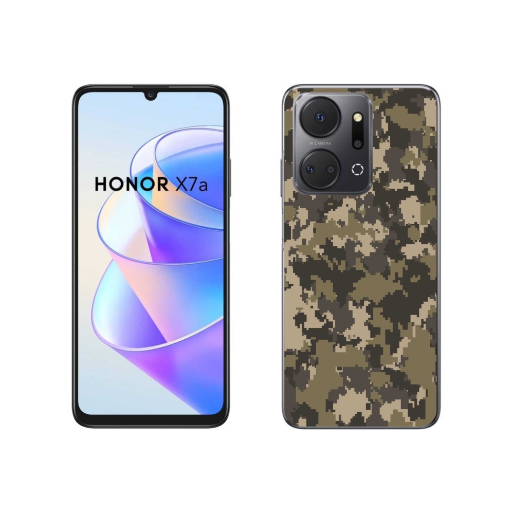 Zselés borítás mmCase a Honor X7a készülékhez - terepszínű minta 12
