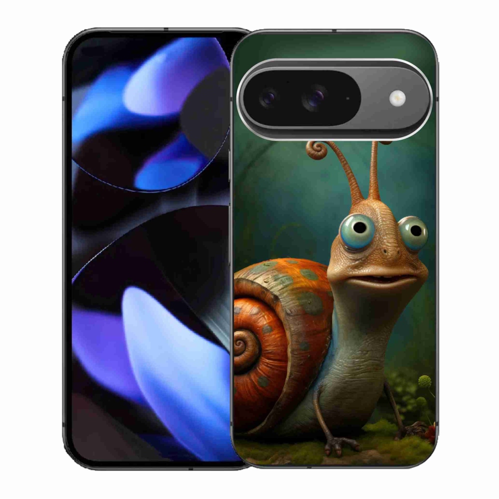 Zselés borítás mmCase a Google Pixel 9/9 Pro készülékhez - csiga