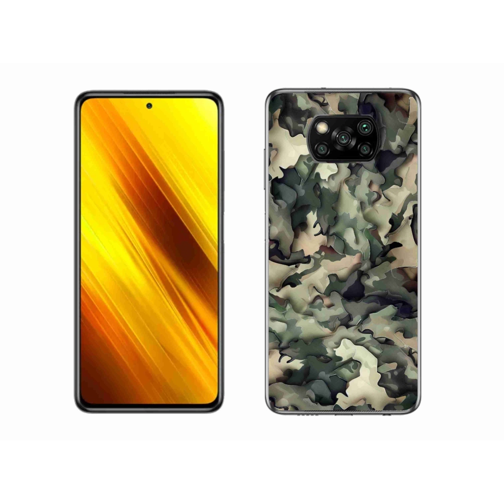 Gél borítás mmCase a Xiaomi Poco X3-hoz - terepszínű minta 9
