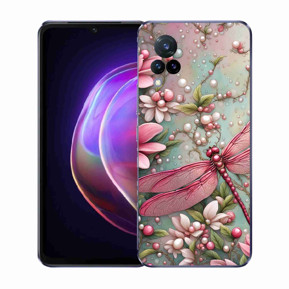 Gél borító mmCase a Vivo V21 4G/5G készülékhez - szitakötő