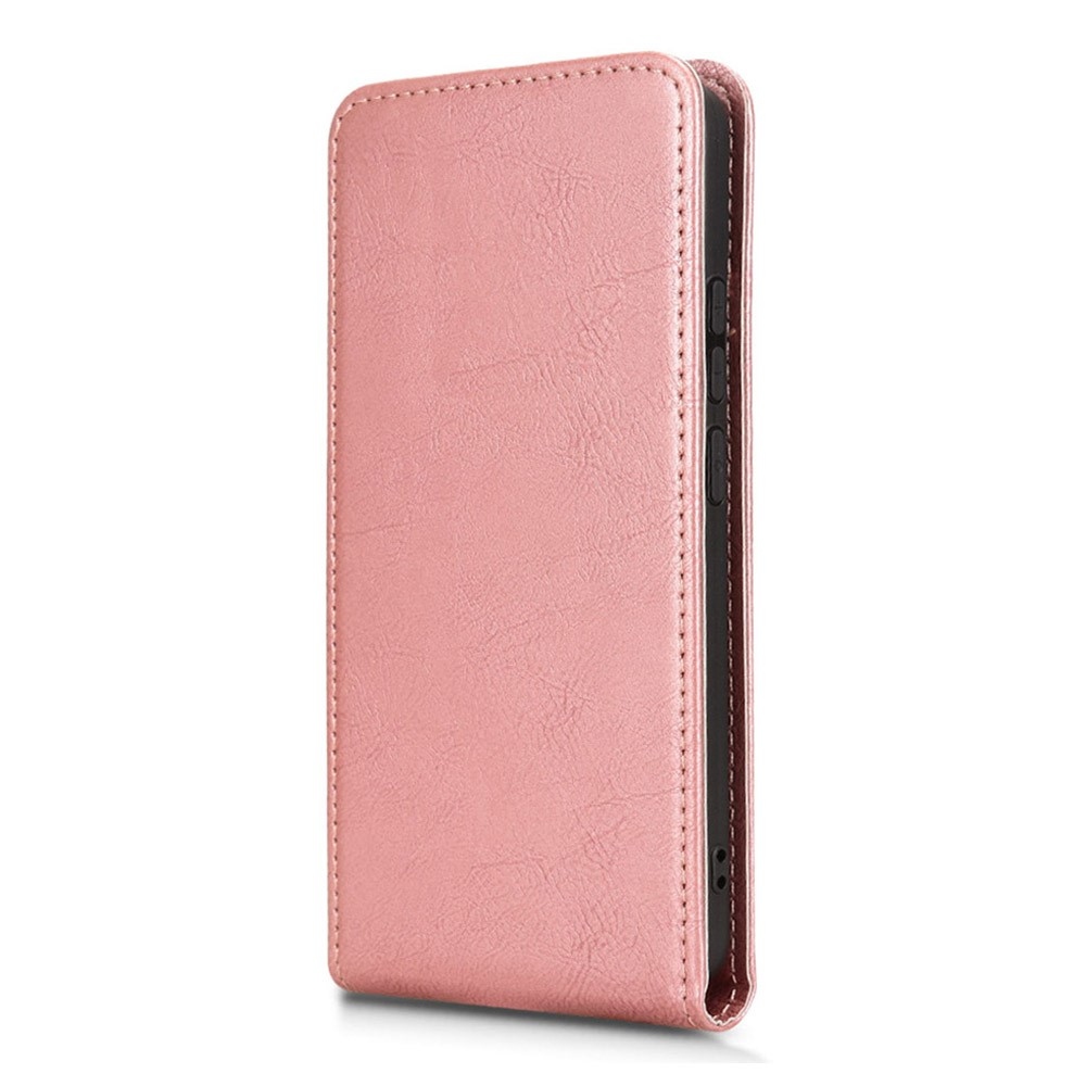 Vert flip tok a Realme GT 7 Pro 5G készülékhez - rózsaszín arany