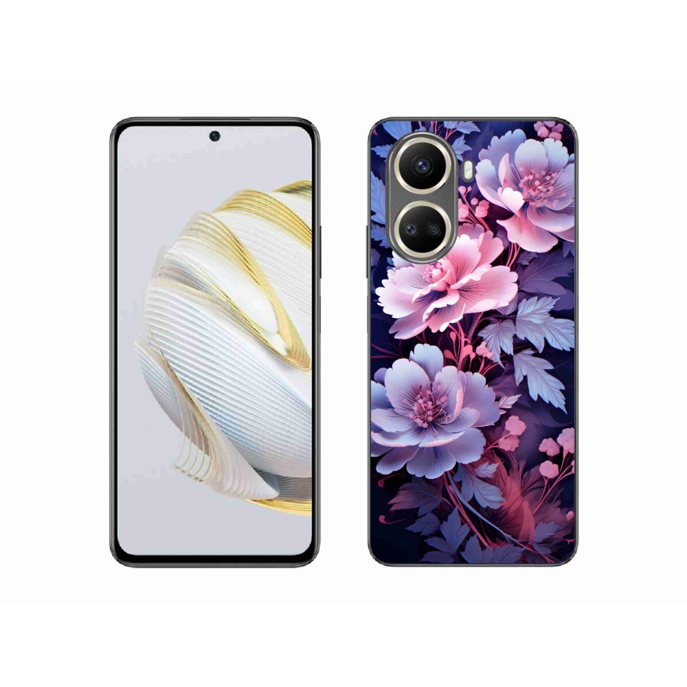 Gél borítás mmCase a Huawei Nova 10 SE számára - virágok 11