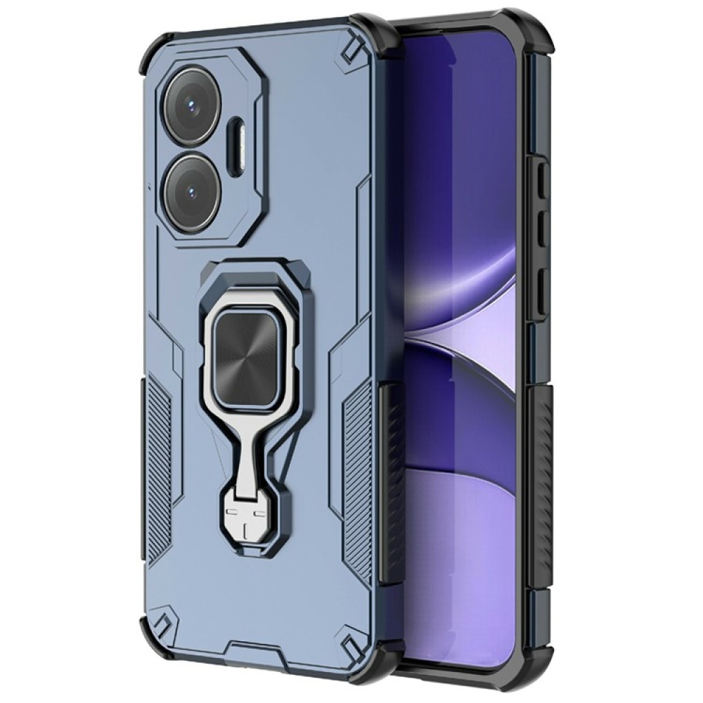 Lyukálló borítás a Xiaomi Poco F7 5G készülékhez - kék