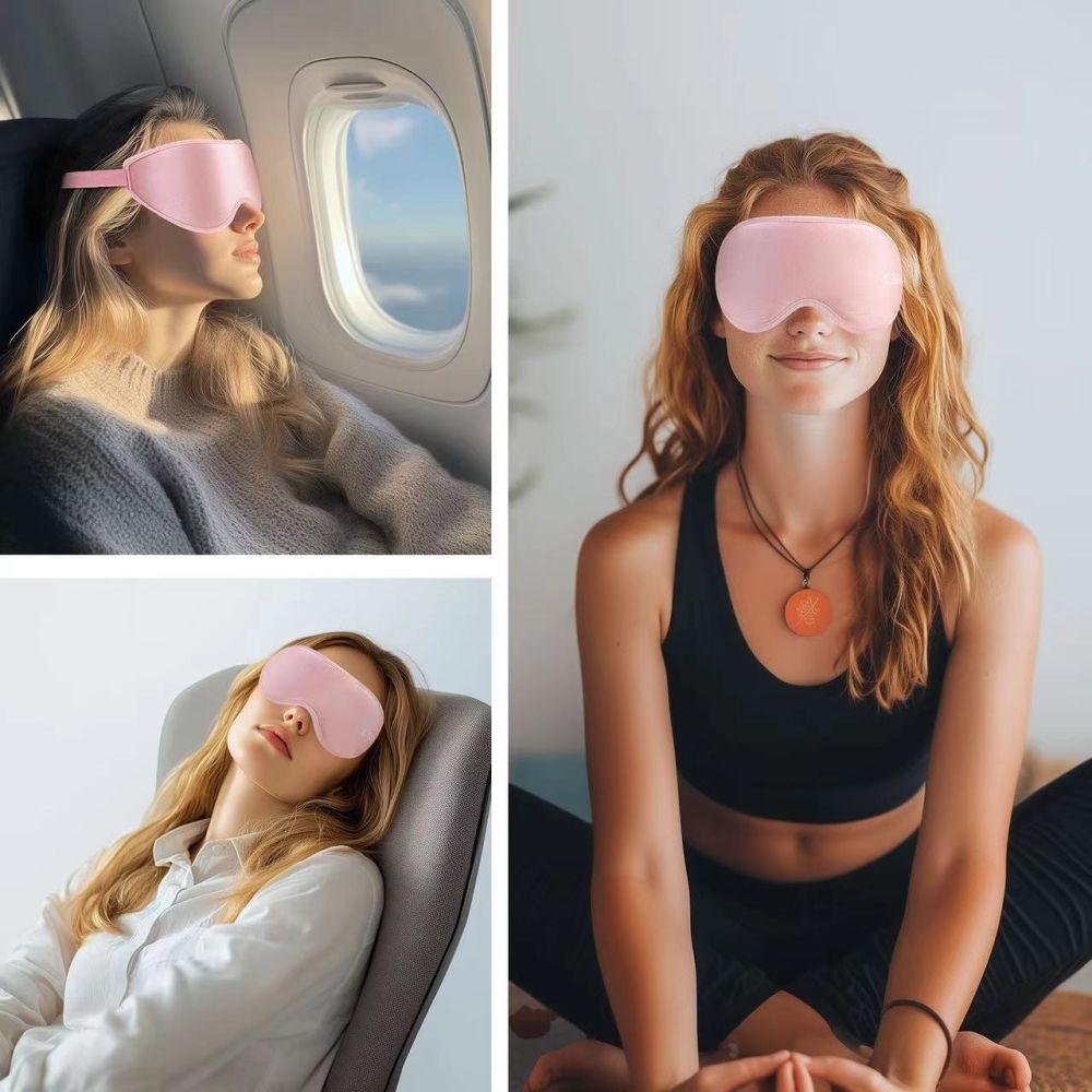 Tech-Protect EyeShade 3D alvómaszk - rózsaszín