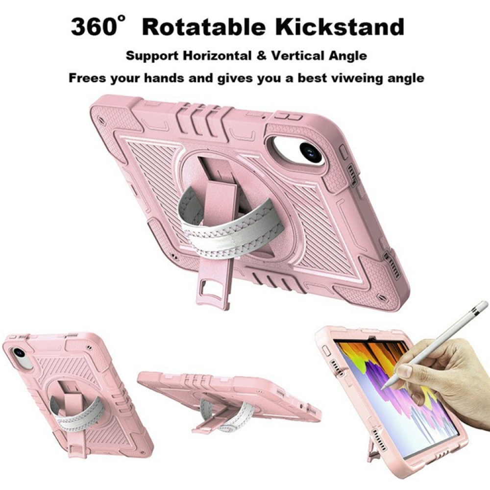 Strape tartós borítás kézi markolattal és pánttal Xiaomi Redmi Pad 2 - rózsaarany