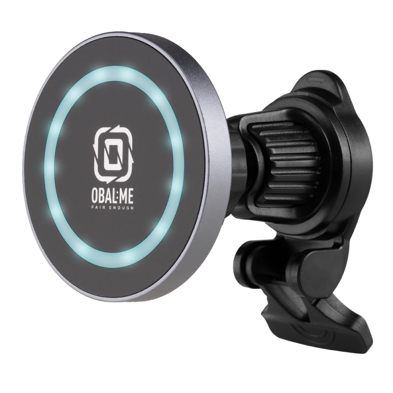 CSOMAG:ME MagNetix Aura vezeték nélküli autós töltőtartó 15W Fekete