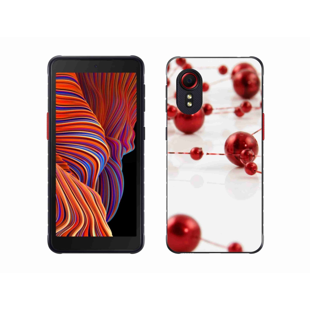 Gél borítás mmCase Samsung Galaxy Xcover 5 - Karácsonyi lánc