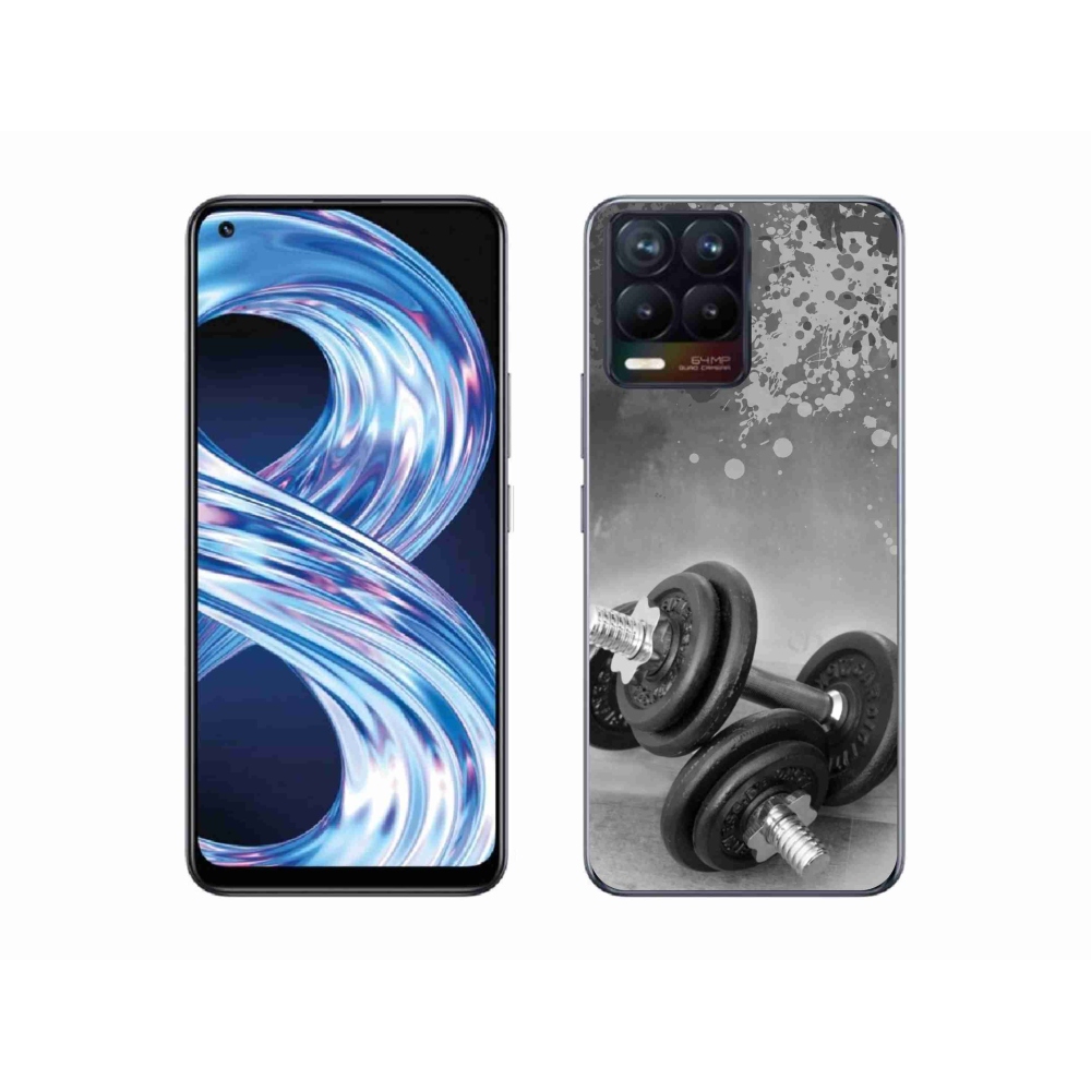 Zselés borítás mmCase a Realme 8 Pro-hoz - súlyzók 1