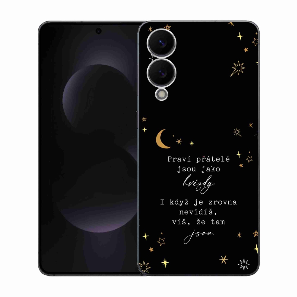 Gél borítás mmCase Samsung Galaxy S25 Edge - idézem 6 fekete háttér