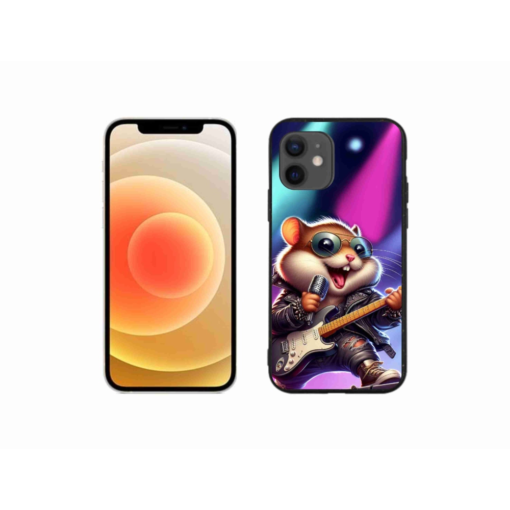 Zselés borítás mmCase iPhone 12 mini készülékhez - hörcsög hintaló