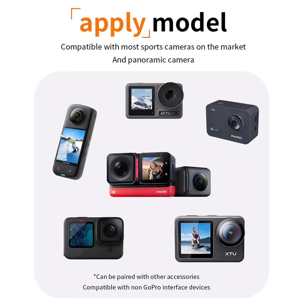 Lebegő szelfibot állvánnyal akciókamerákhoz