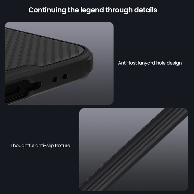 Nillkin CamShield PRO hátlap Honor Magic 8 Pro készülékhez, fekete