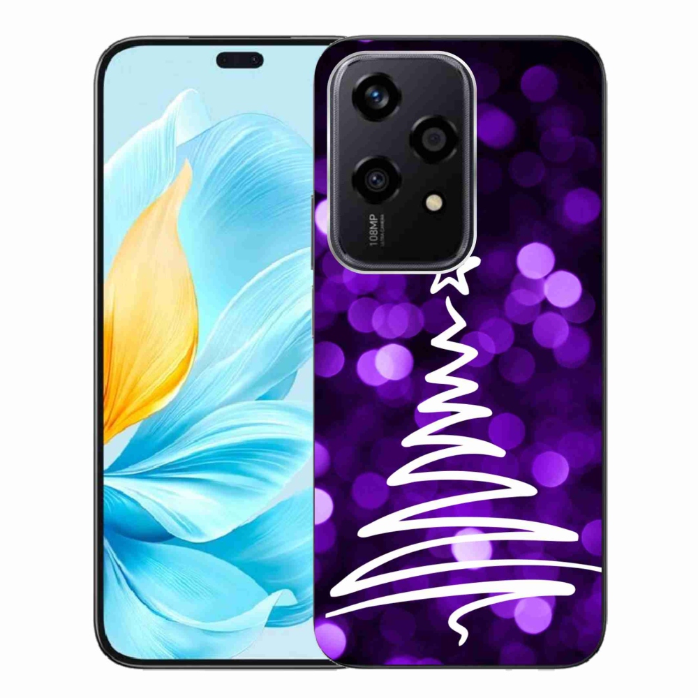 Zselés borítás mmCase a Honor 200 Lite 5G készülékhez - fa