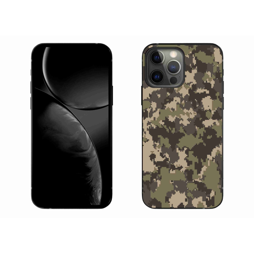 Zselés borítás mmCase iPhone 13 Pro Max 6.7 készülékhez - terepszínű minta 12