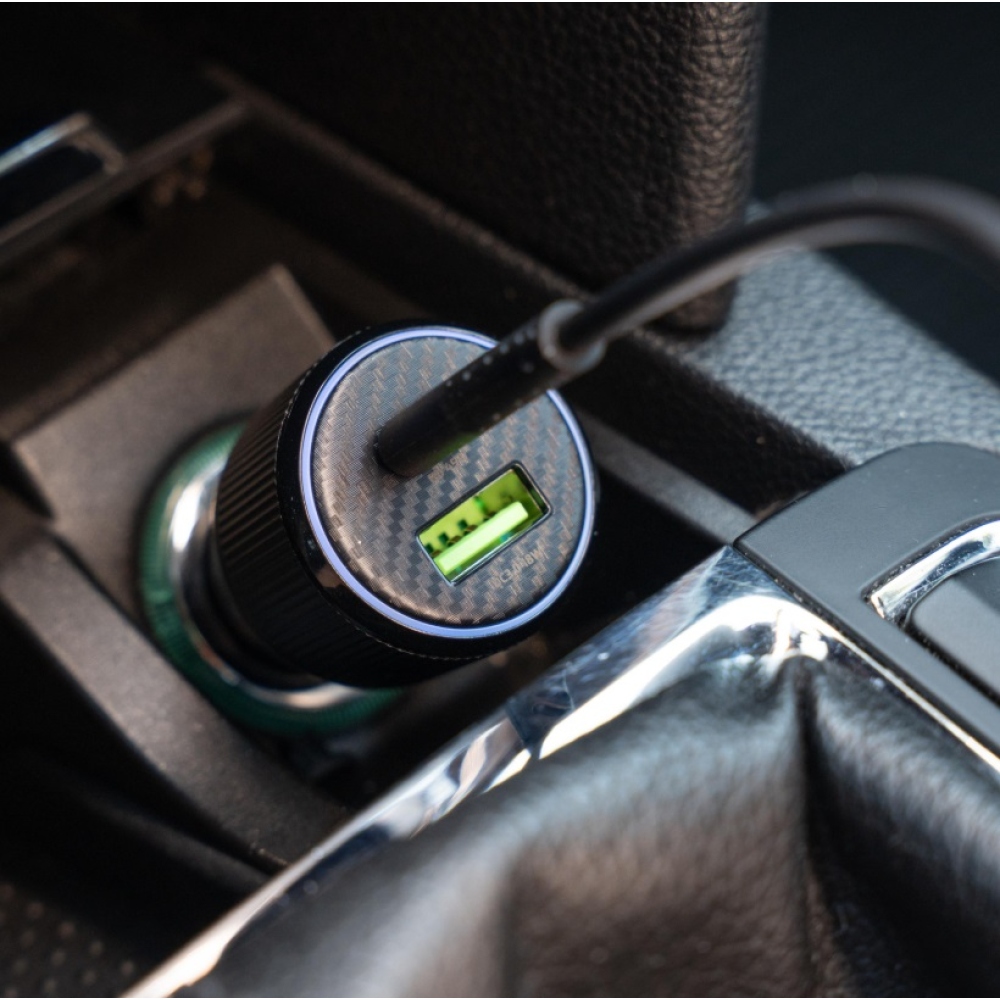 Swissten CL adapter USB-C PD + USB-A, 38W - Fekete