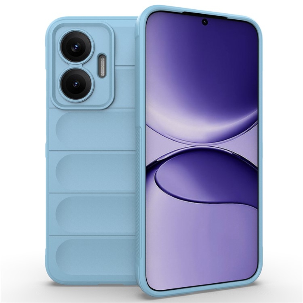 Rugg tartós zselés tok Xiaomi Poco F7 5G - világoskék színben