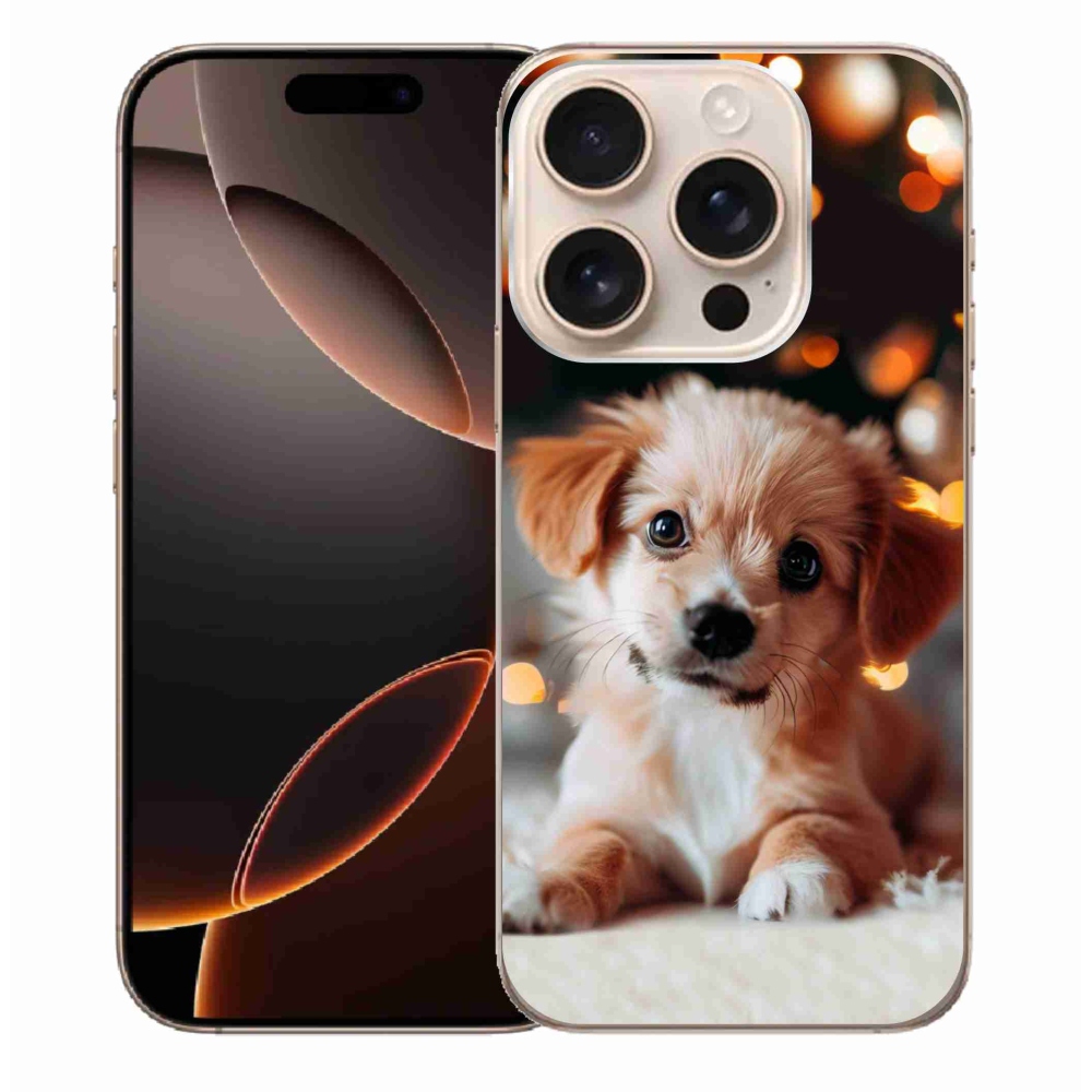 Zselés borítás mmCase iPhone 16 Pro Max készülékhez - kölyökkék