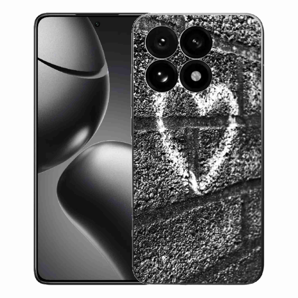 Gél borítás mmCase a Xiaomi 15T-hez - szív a falon