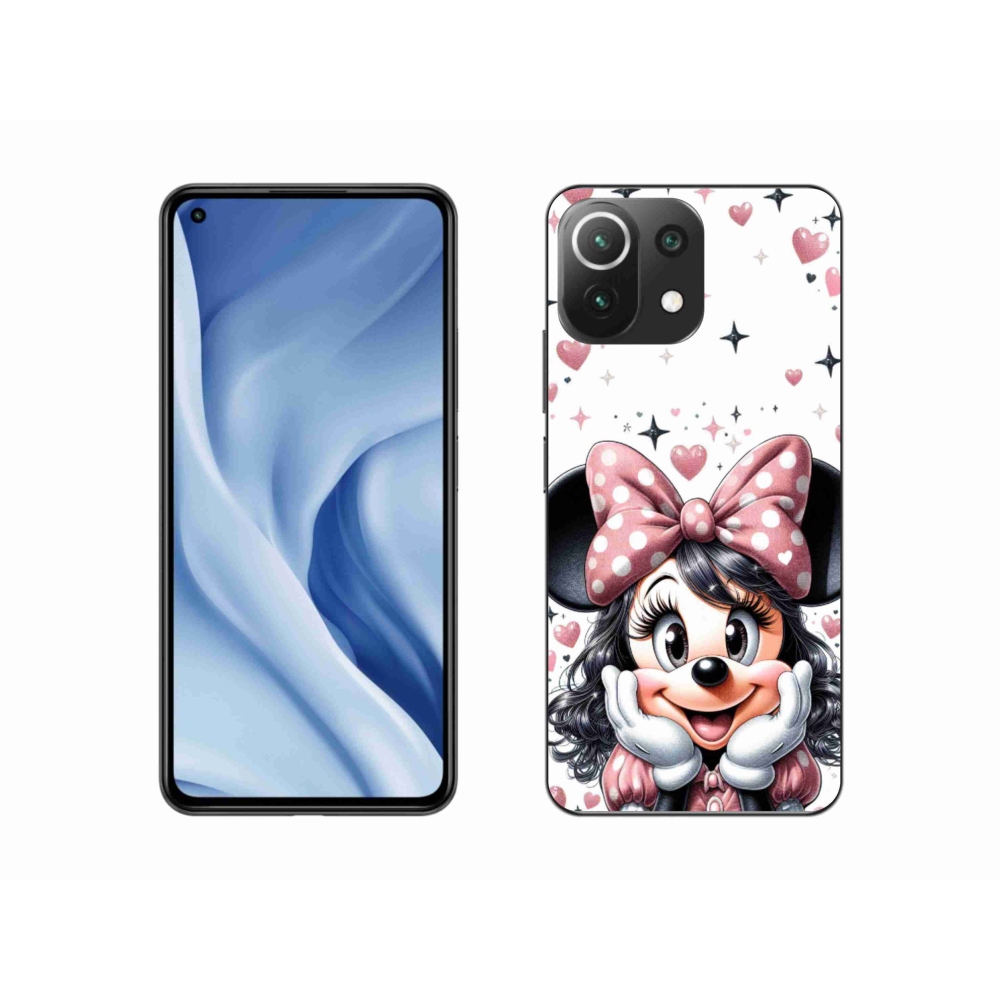Gél borítás mmCase a Xiaomi 11 Lite 5G NE számára - minnie