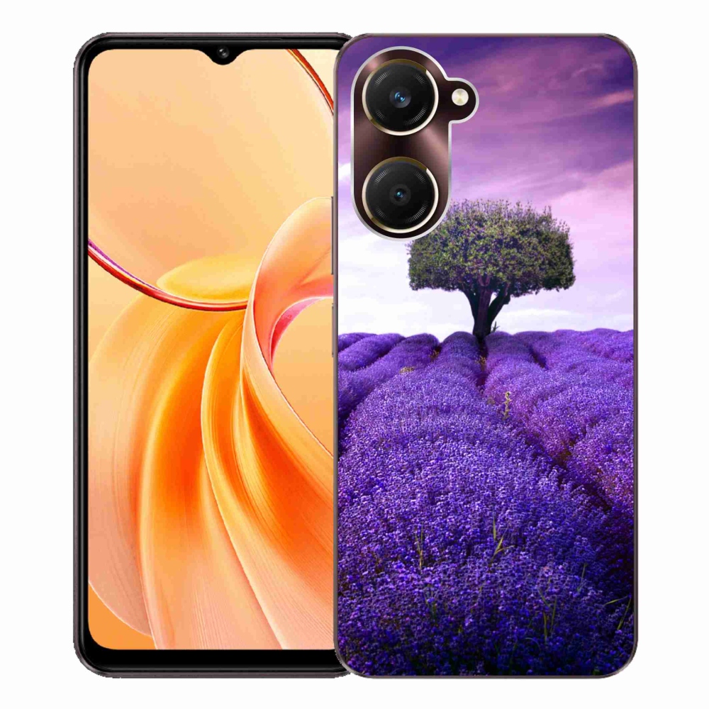 Gél védőburkolat mmCase a Vivo Y28s 5G készülékhez - levendula rét