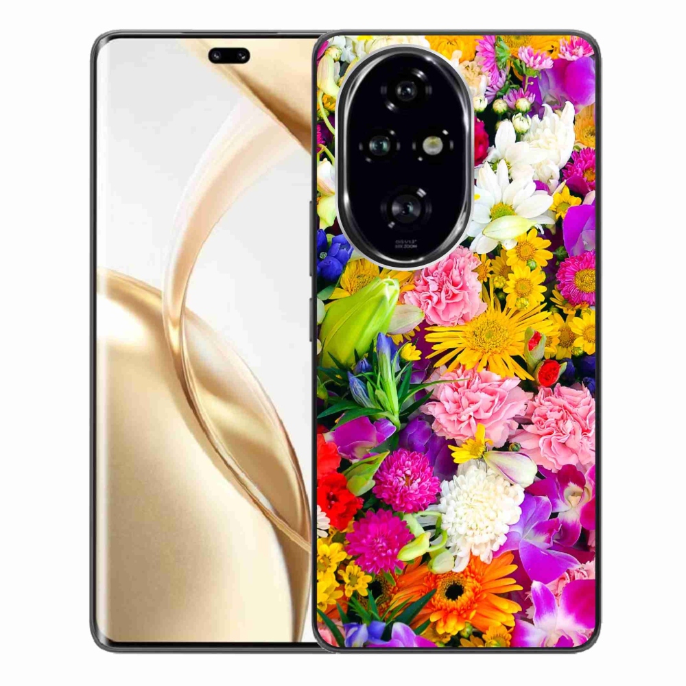 Zselés borítás mmCase a Honor 200 Pro 5G készülékhez - virág 12